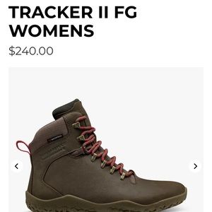 Vivobarefoot Tracker II size 9 womens hiking boot